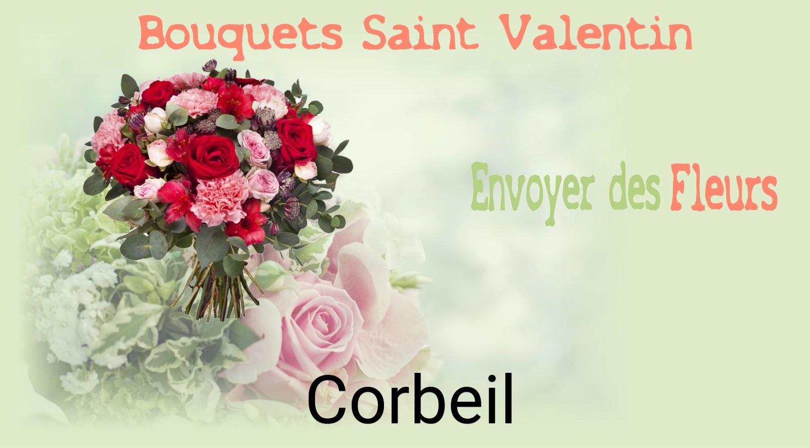 Roses de Saint-Valentin livrées à Corbeil